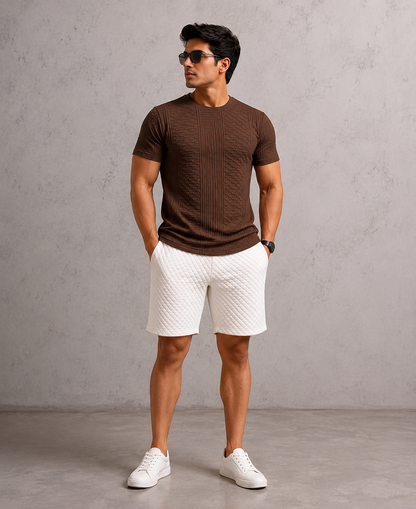 FIT AND RELAXED T SHIRT FOR MEN
