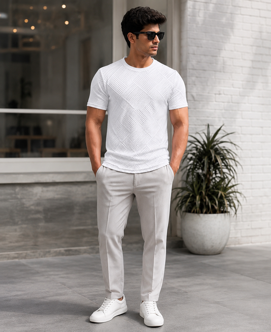 FIT AND RELAXED T SHIRT FOR MEN