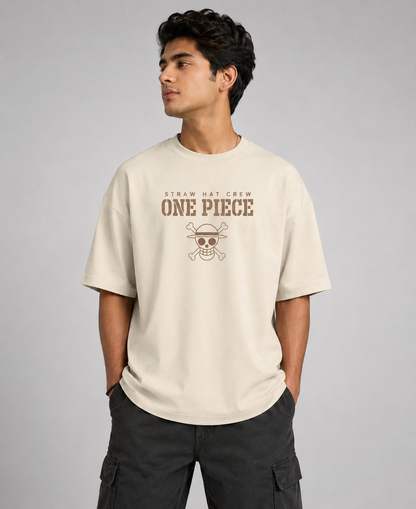 Oversized anime T shirts for Men back printed anime