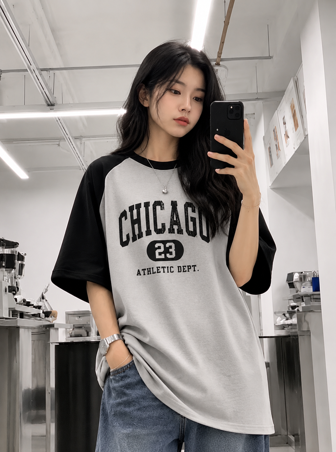 Oversized Printed T-Shirt | Loose Fit Cotton Casual Tee