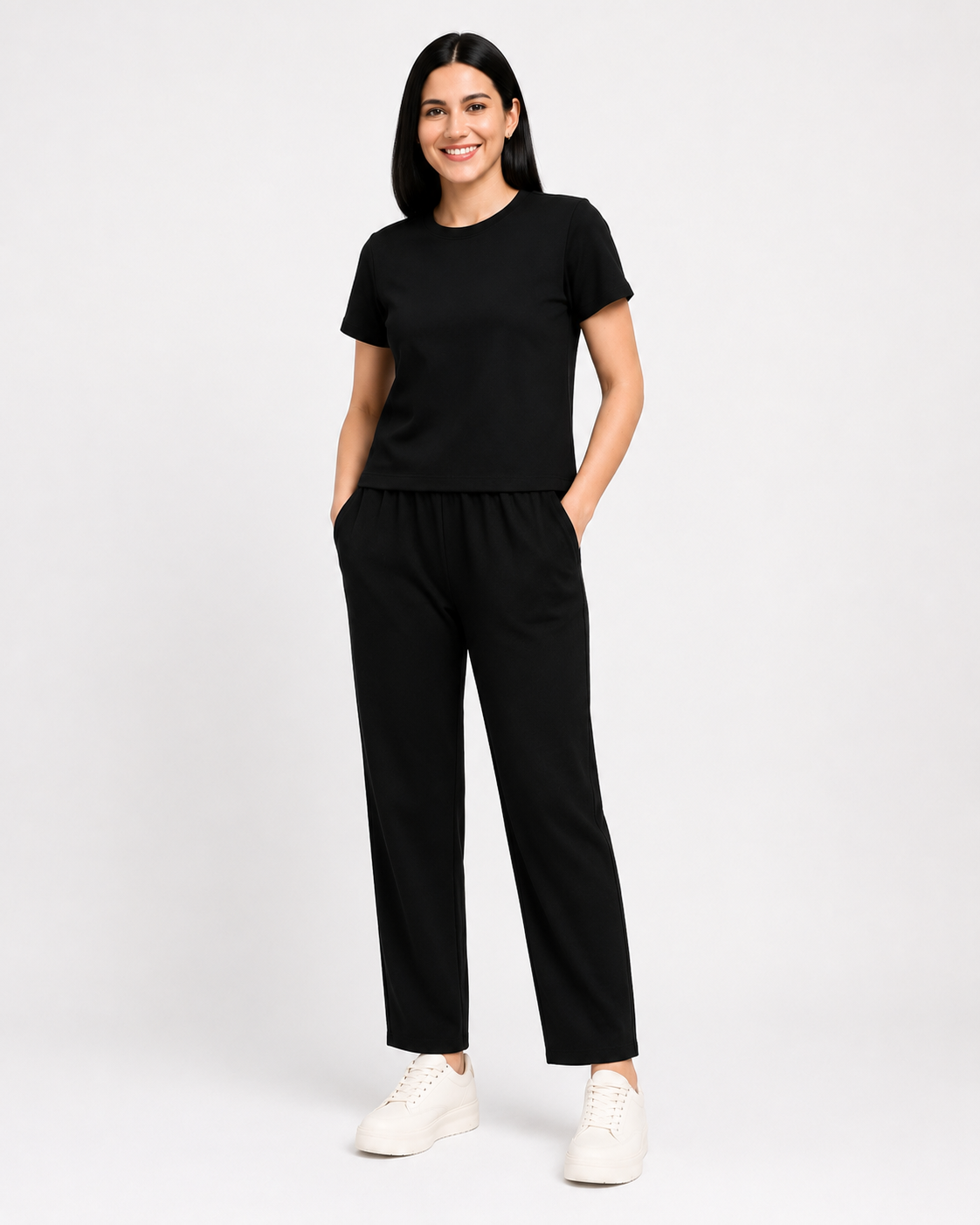 Women's Premium Cotton Co-Ord Set | Relaxed Fit Everyday Lounge Wear