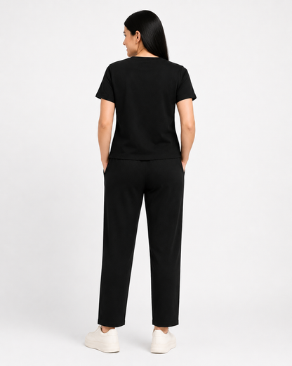 Women's Premium Cotton Co-Ord Set | Relaxed Fit Everyday Lounge Wear