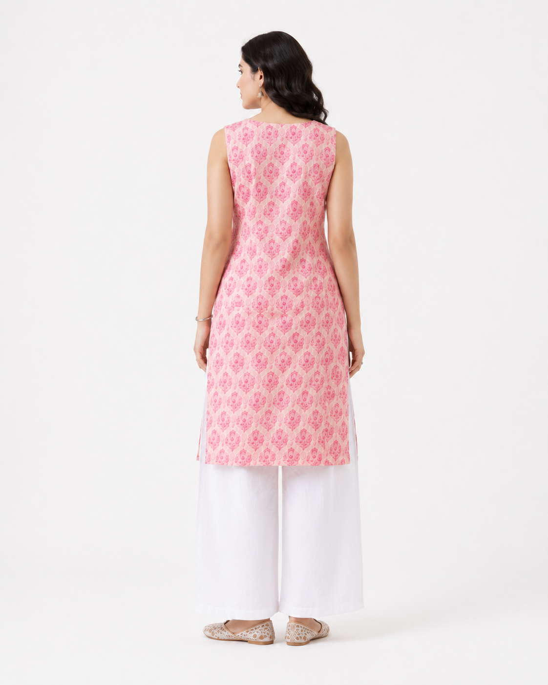 Women's Premium Printed Straight Kurta with Palazzo Set | Comfortable Ethnic Wear