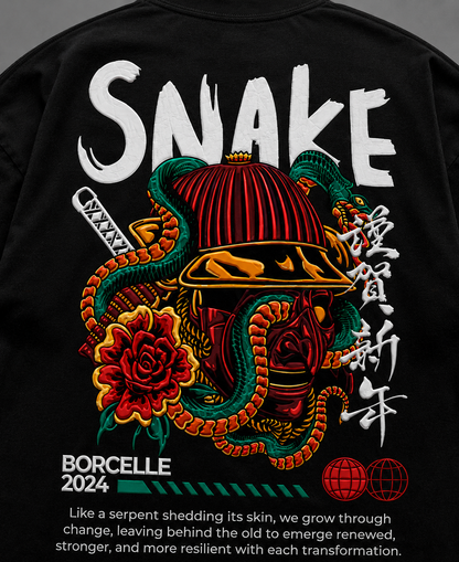Graphical Oversized T-Shirt for Men | 240 GSM 100% Cotton