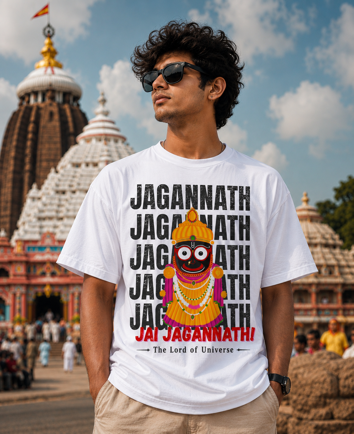 Jai Jagannath T-Shirt | Premium Spiritual Graphic Tee | Unisex