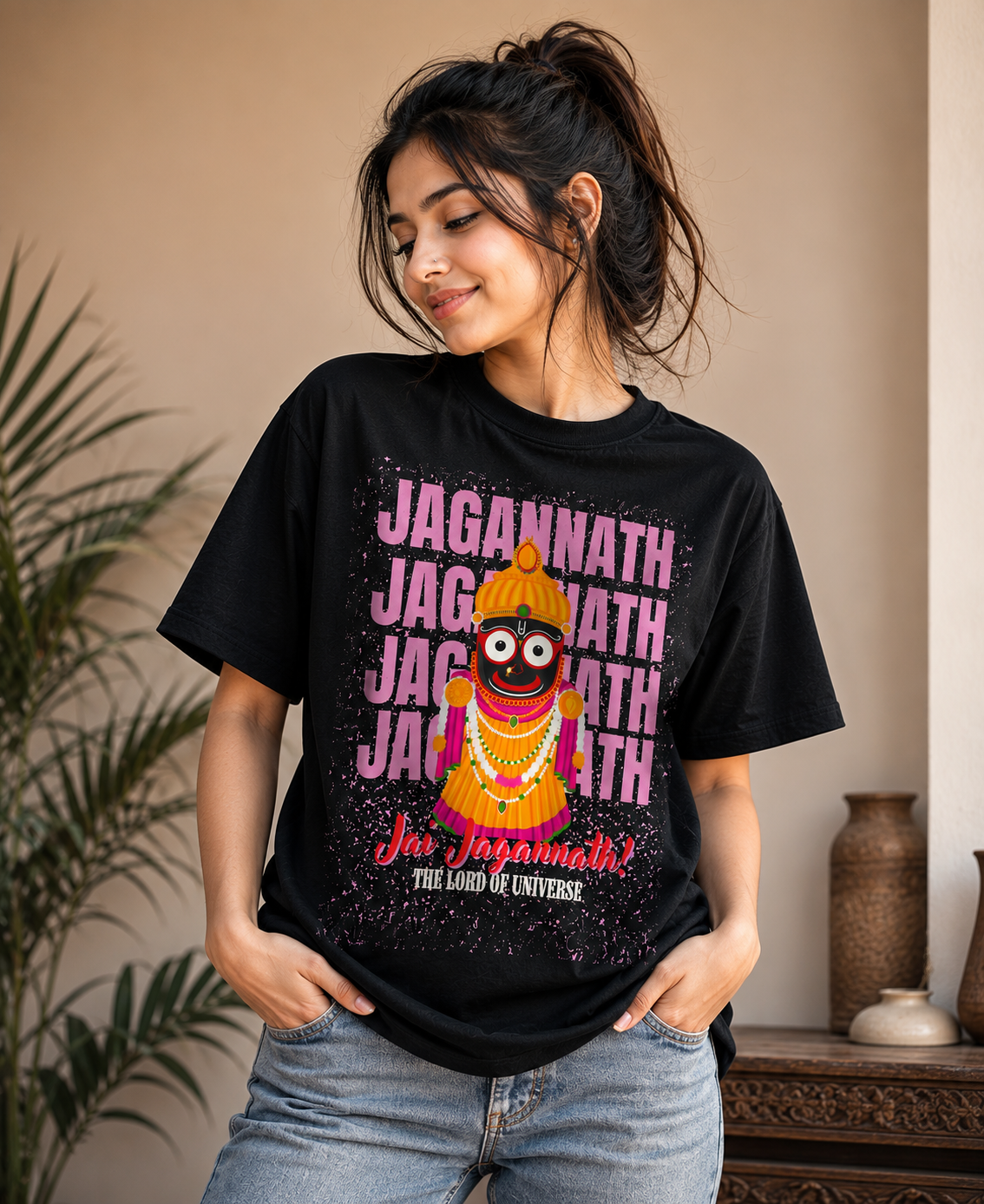 Jai Jagannath T-Shirt | Premium Spiritual Graphic Tee | Unisex