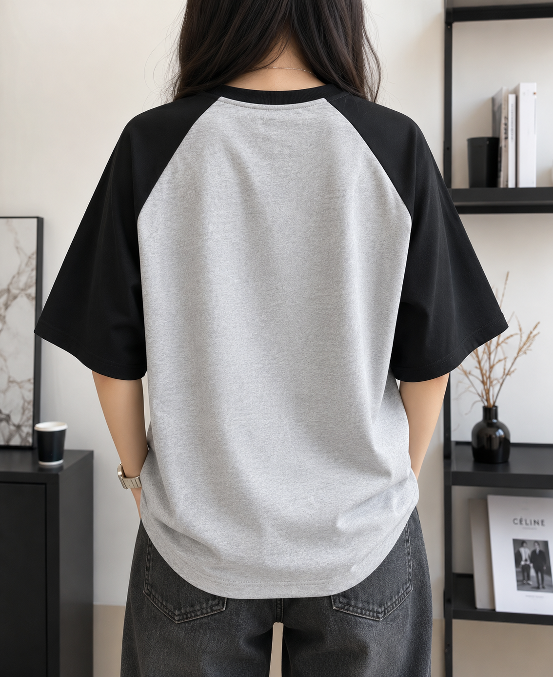 Oversized Printed T-Shirt | Loose Fit Cotton Casual Tee