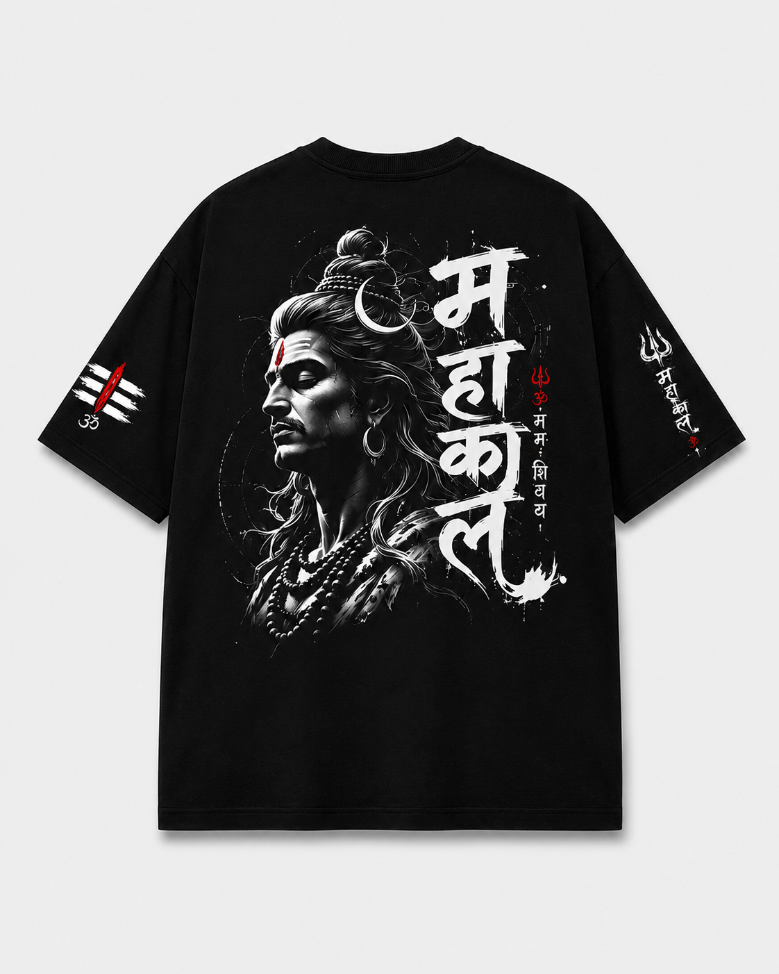 Mahakal Oversized T-Shirt | 240 GSM 100% Cotton