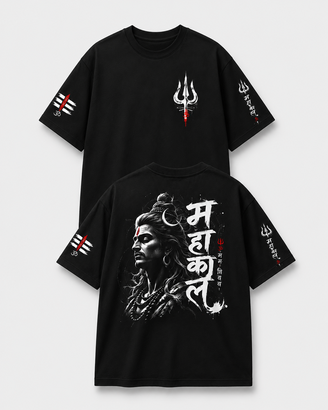 Mahakal Oversized T-Shirt | 240 GSM 100% Cotton