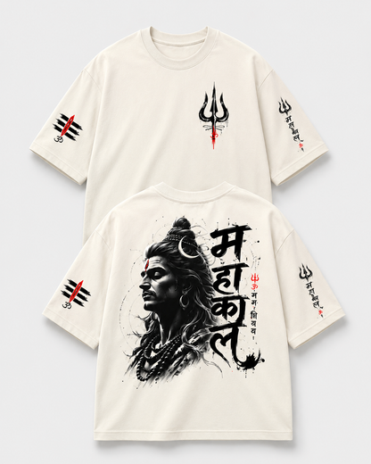 Mahakal Oversized T-Shirt | 240 GSM 100% Cotton