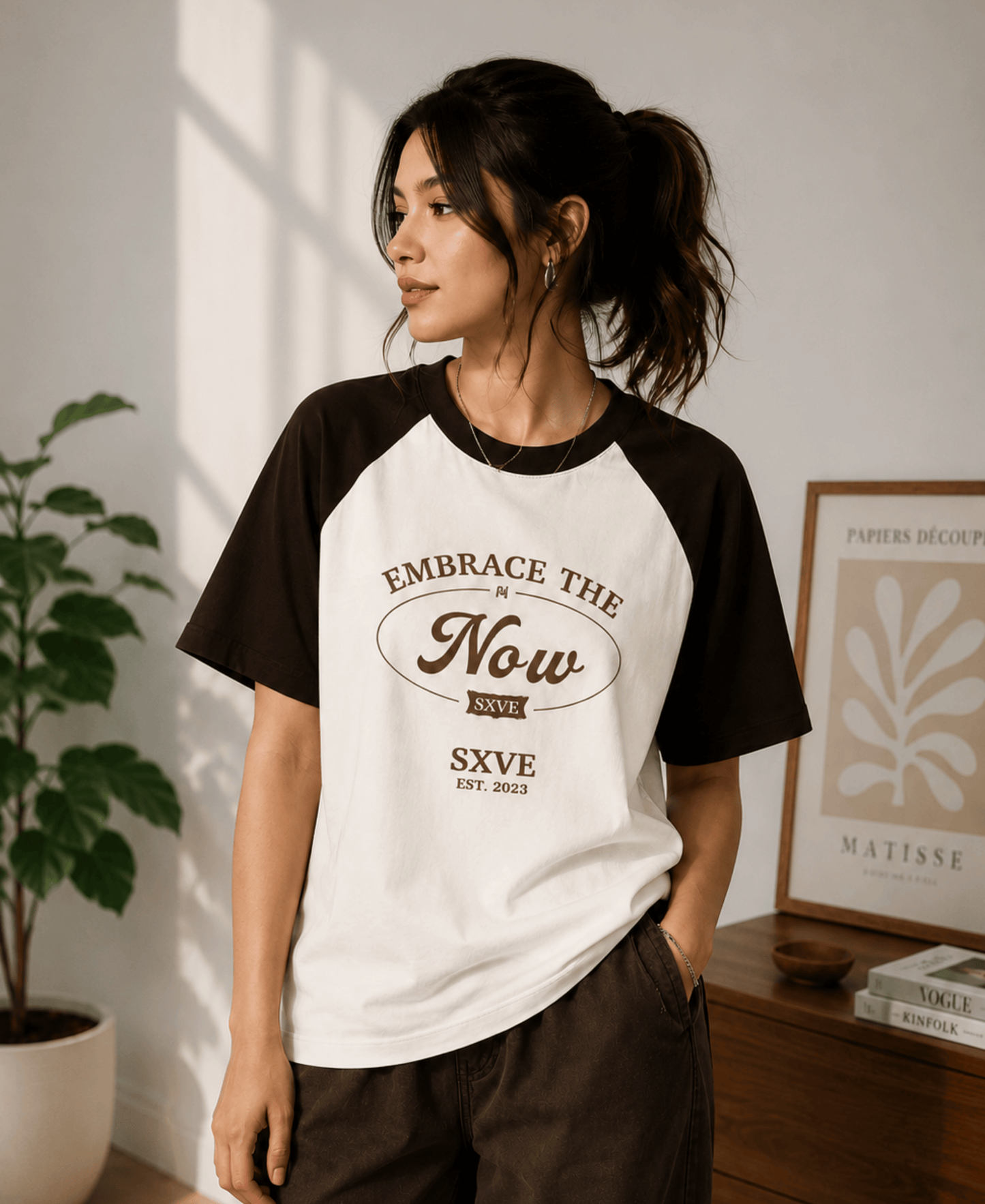 Oversized Cotton Fashionable T-Shirt