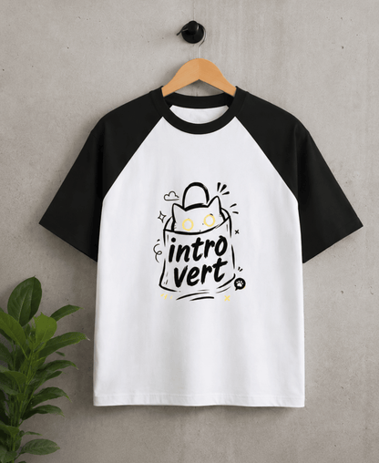 Oversized Introvert Premium Tee--100% Cotton
