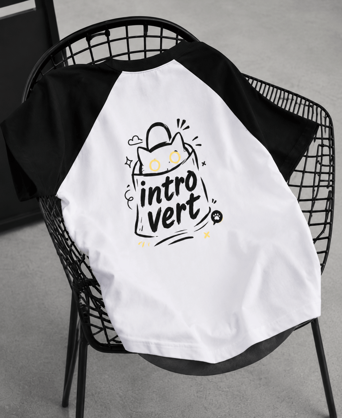 Oversized Introvert Premium Tee--100% Cotton