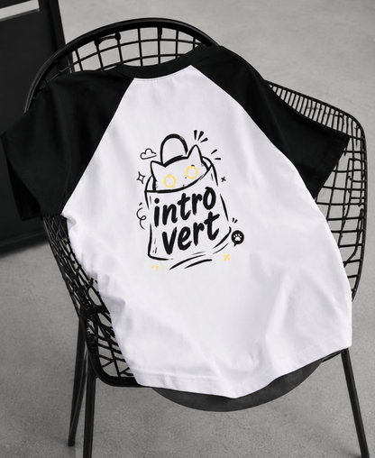 Oversized Introvert Premium Tee--100% Cotton