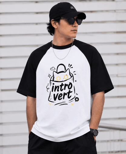 Oversized Introvert Premium Tee--100% Cotton