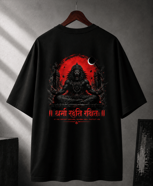 Narasimha Minimalist Oversized Tee