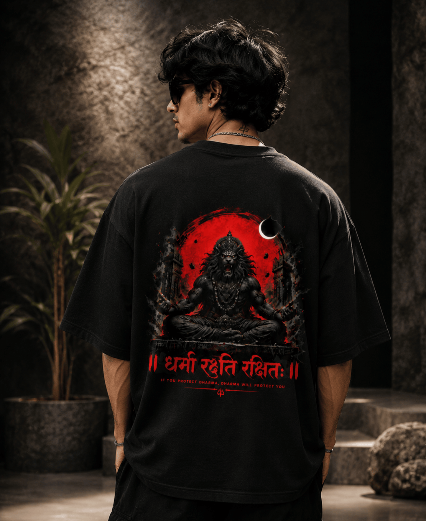 Narasimha Minimalist Oversized Tee
